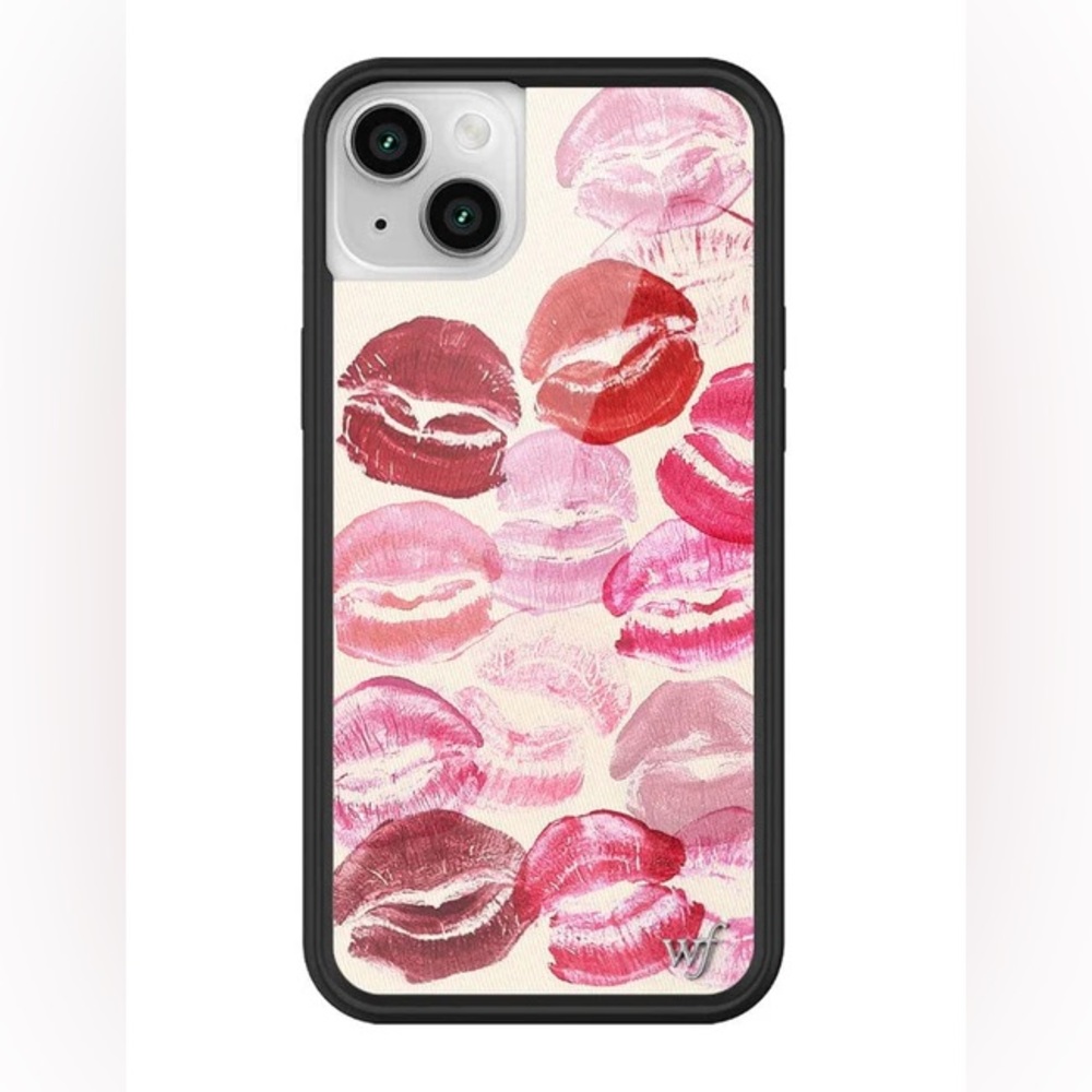 Wildflower Case iPhone 15 Pro Max Case - Kensington Pink Lips Phone Case